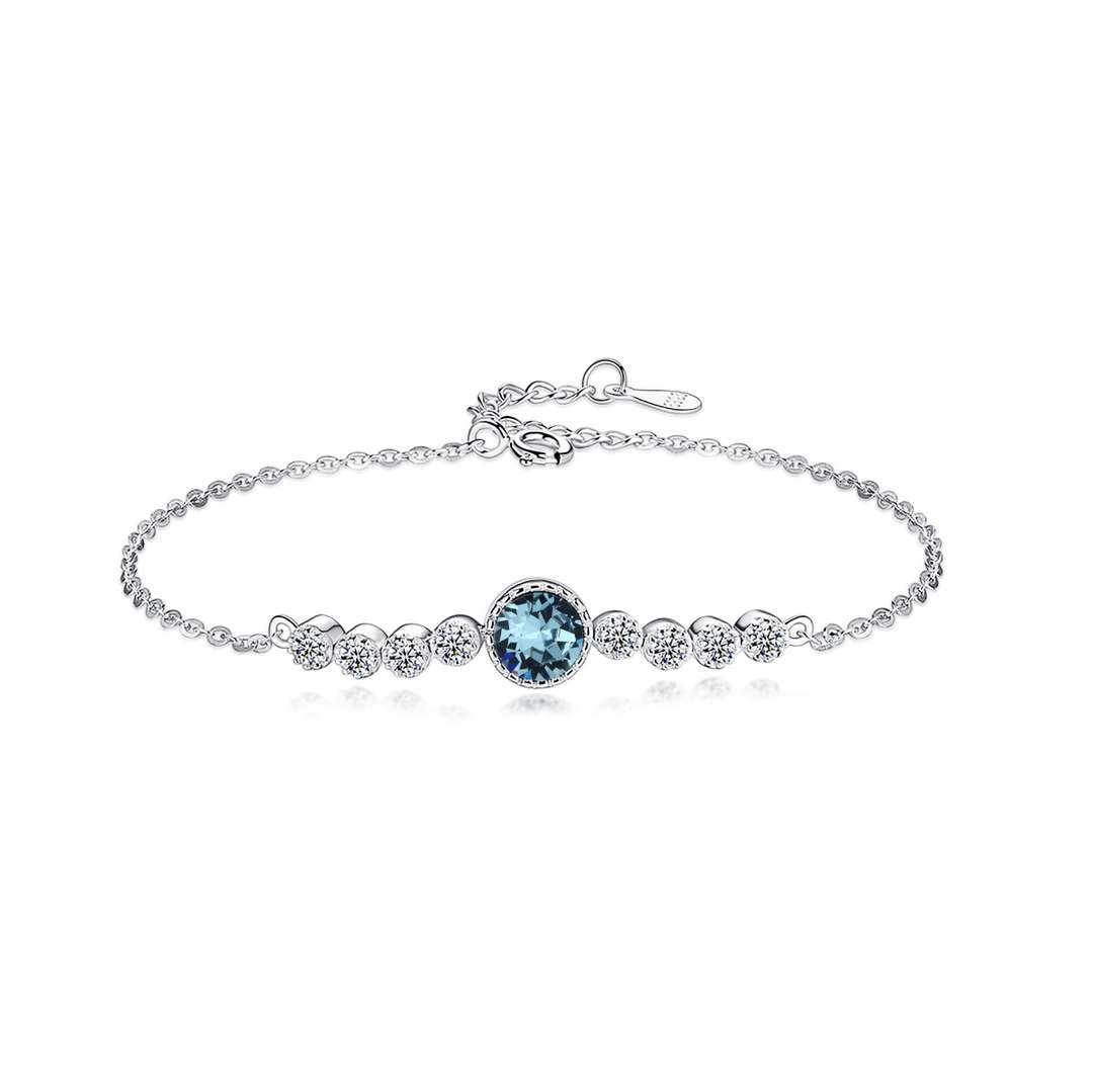 [Marin Jewelry]Luxurious Heart Of The Ocean Bracelet