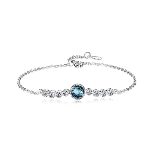 [Marin Jewelry]Luxurious Heart Of The Ocean Bracelet