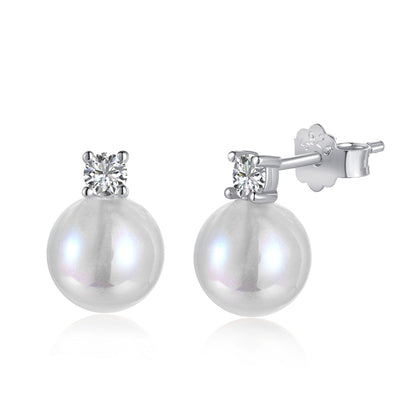 [Marin Jewelry]Symphony Mermaid Pearl Earrings