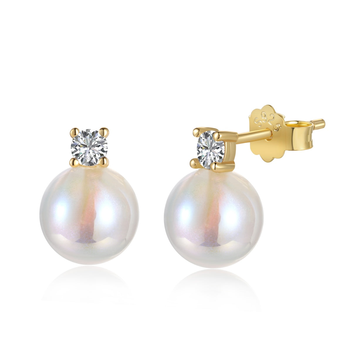 [Marin Jewelry]Symphony Mermaid Pearl Earrings