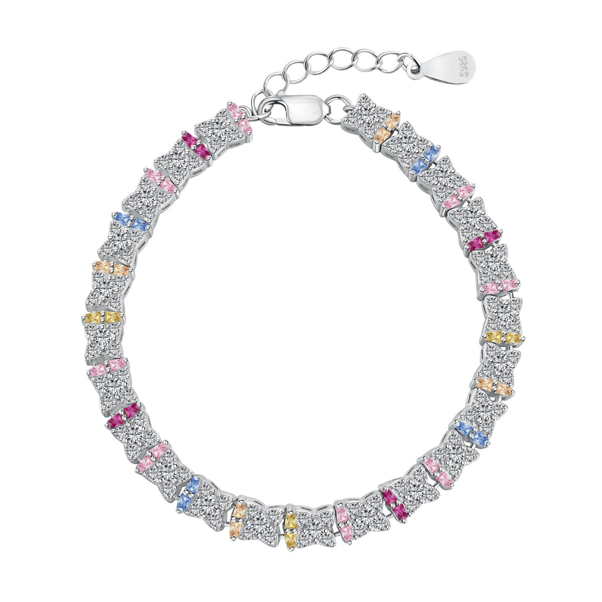 [Marin Jewelry]Unique Colorful Flower Shape Daily Bracelet