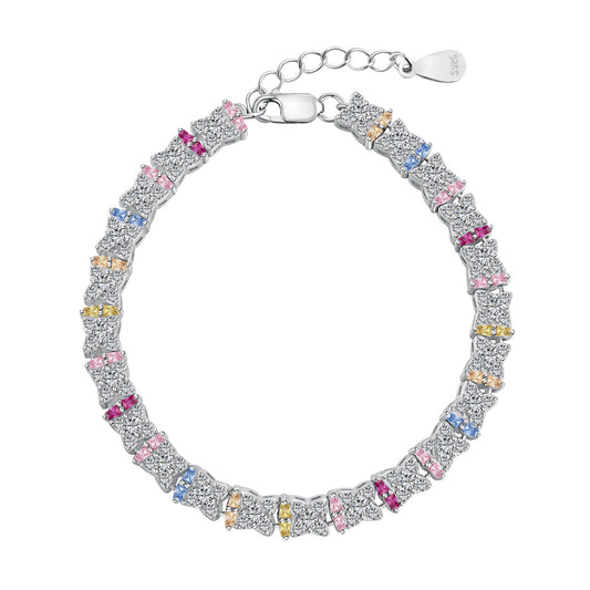 [Marin Jewelry]Unique Colorful Flower Shape Daily Bracelet