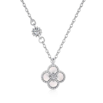 [Marin Jewelry]Delicate Flower Shape Necklace