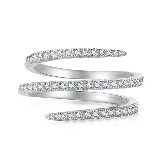 [Marin Jewelry]Unique Vibrant Entangle Daily Ring