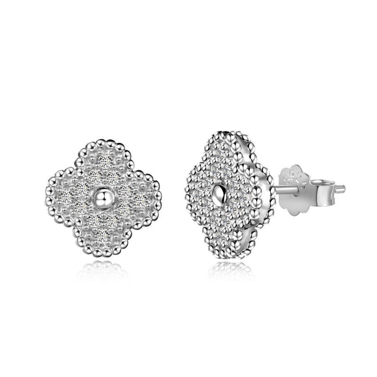 [Marin Jewelry]Four Leaf Clover Fashion Earrings