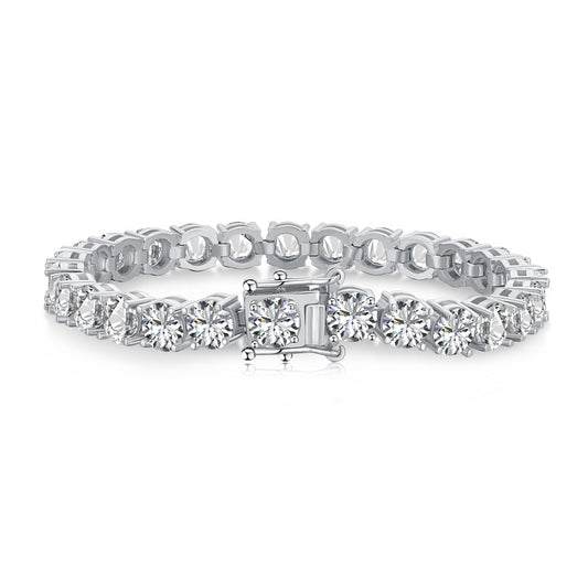 [Marin Jewelry]0.75 Carat Dazzling Round Cut Wedding Bracelet
