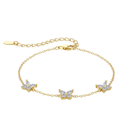 [Marin Jewelry]Radiant Butterfly Shape Necklace