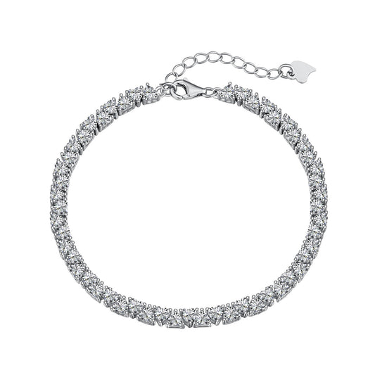 [Marin Jewelry]Dazzling Romantic Heart Shape Lover Bracelet