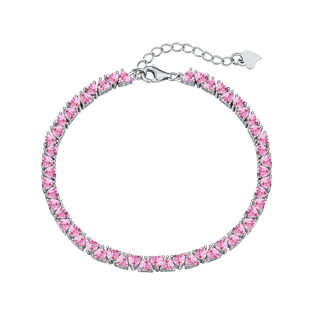 [Marin Jewelry]Dazzling Romantic Heart Shape Lover Bracelet