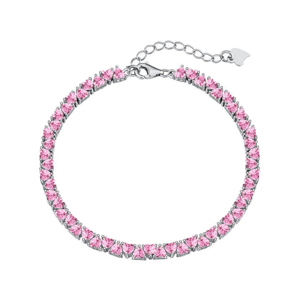 [Marin Jewelry]Dazzling Romantic Heart Shape Lover Bracelet