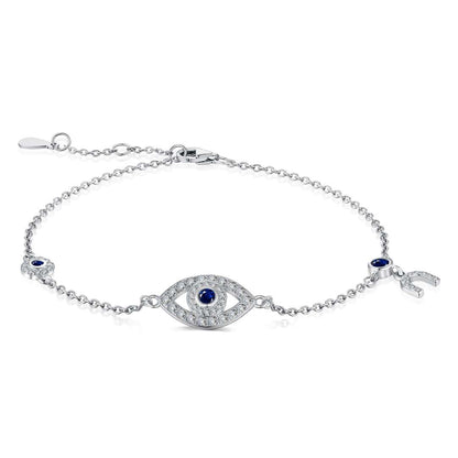 [Marin Jewelry]Dainty Eye Shape Necklace