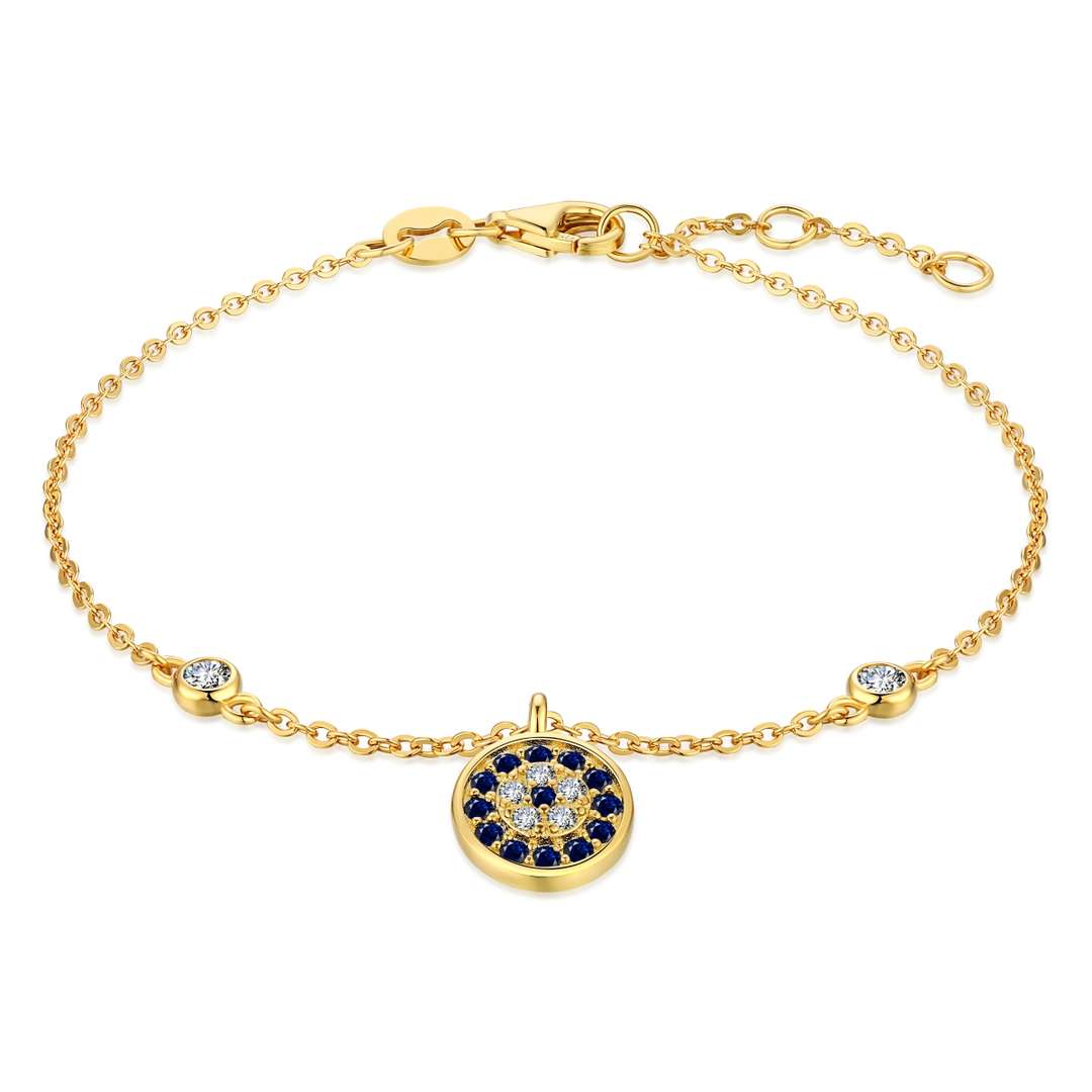 [Marin Jewelry]Devil's Eye Round Shape Bracelet