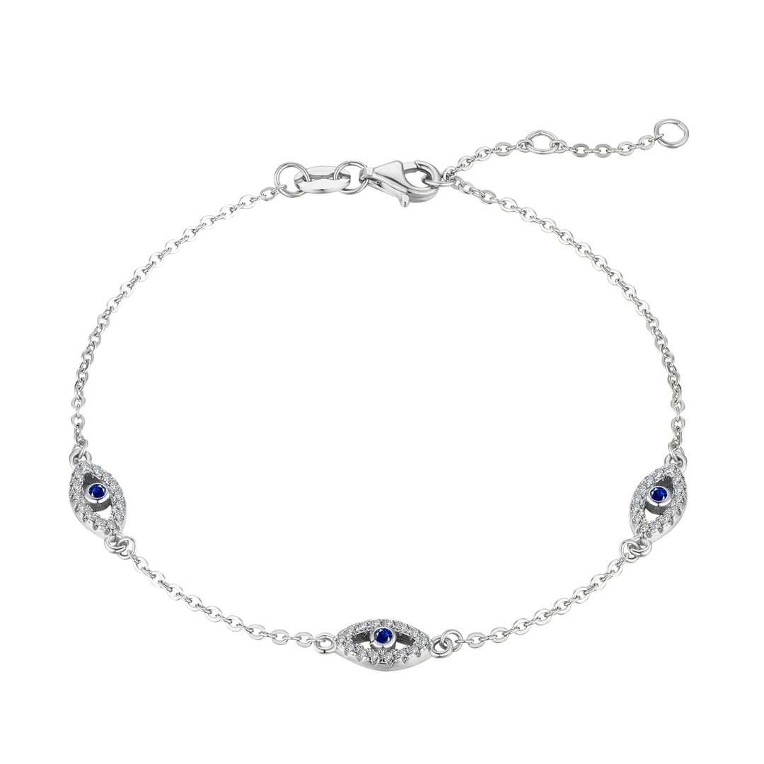 [Marin Jewelry]Evil Eye Shape Pendent Necklace