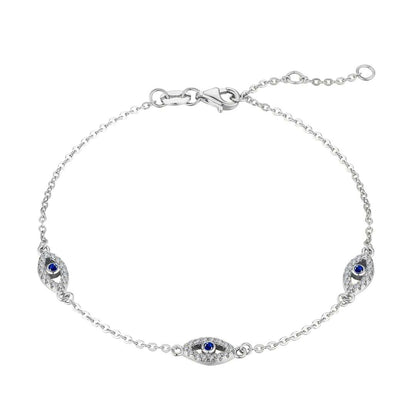 [Marin Jewelry]Evil Eye Shape Pendent Necklace