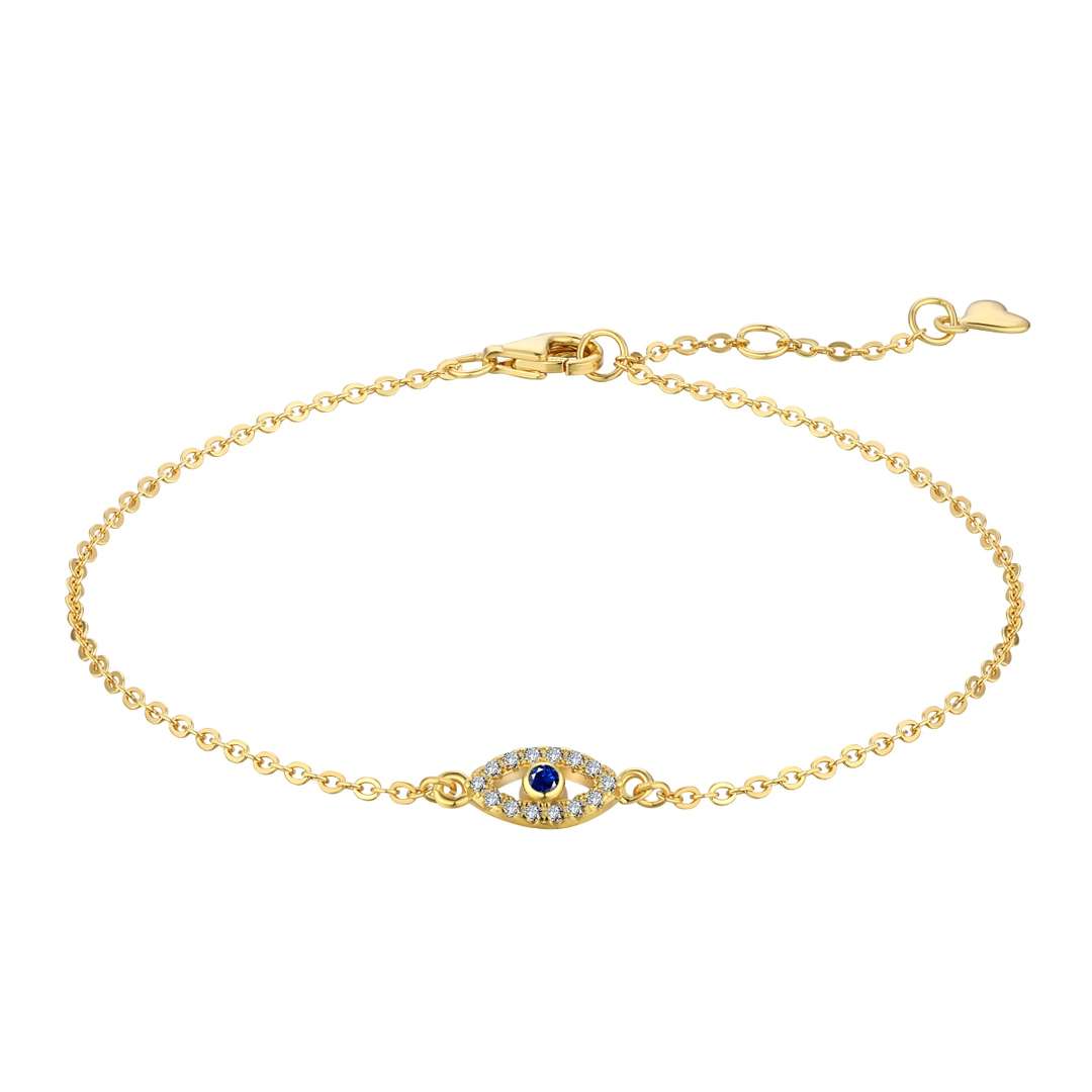 [Marin Jewelry]Evil Eye Shape Necklace