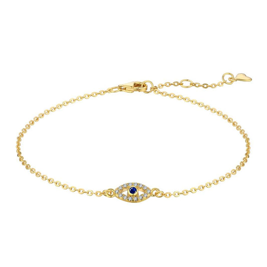[Marin Jewelry]Evil Eye Shape Necklace