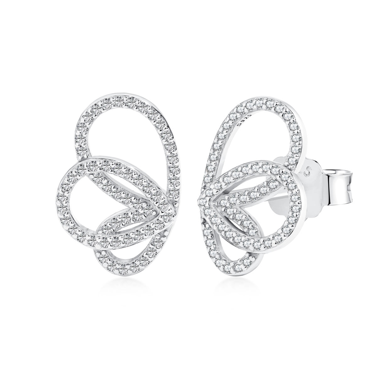 [Marin Jewelry]Exquisite Butterfly Shape Earrings