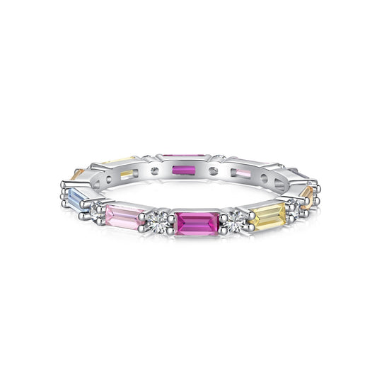 [Marin Jewelry]Lively In Shades Elegant Radiant Cut Daily Ring