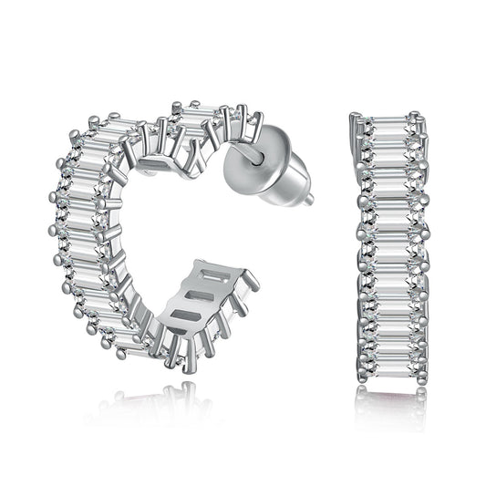 [Marin Jewelry]Radiant Heart Cutout Earrings