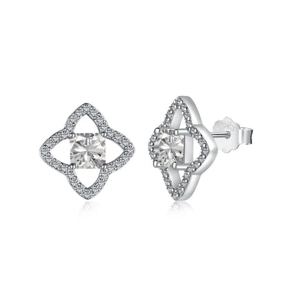 [Marin Jewelry]Elegant Star Shape Princess Cut Daily Earrings
