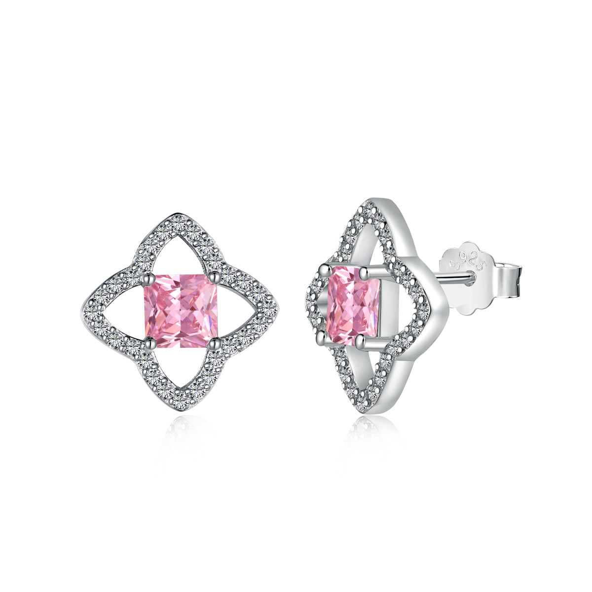 [Marin Jewelry]Elegant Star Shape Princess Cut Daily Earrings