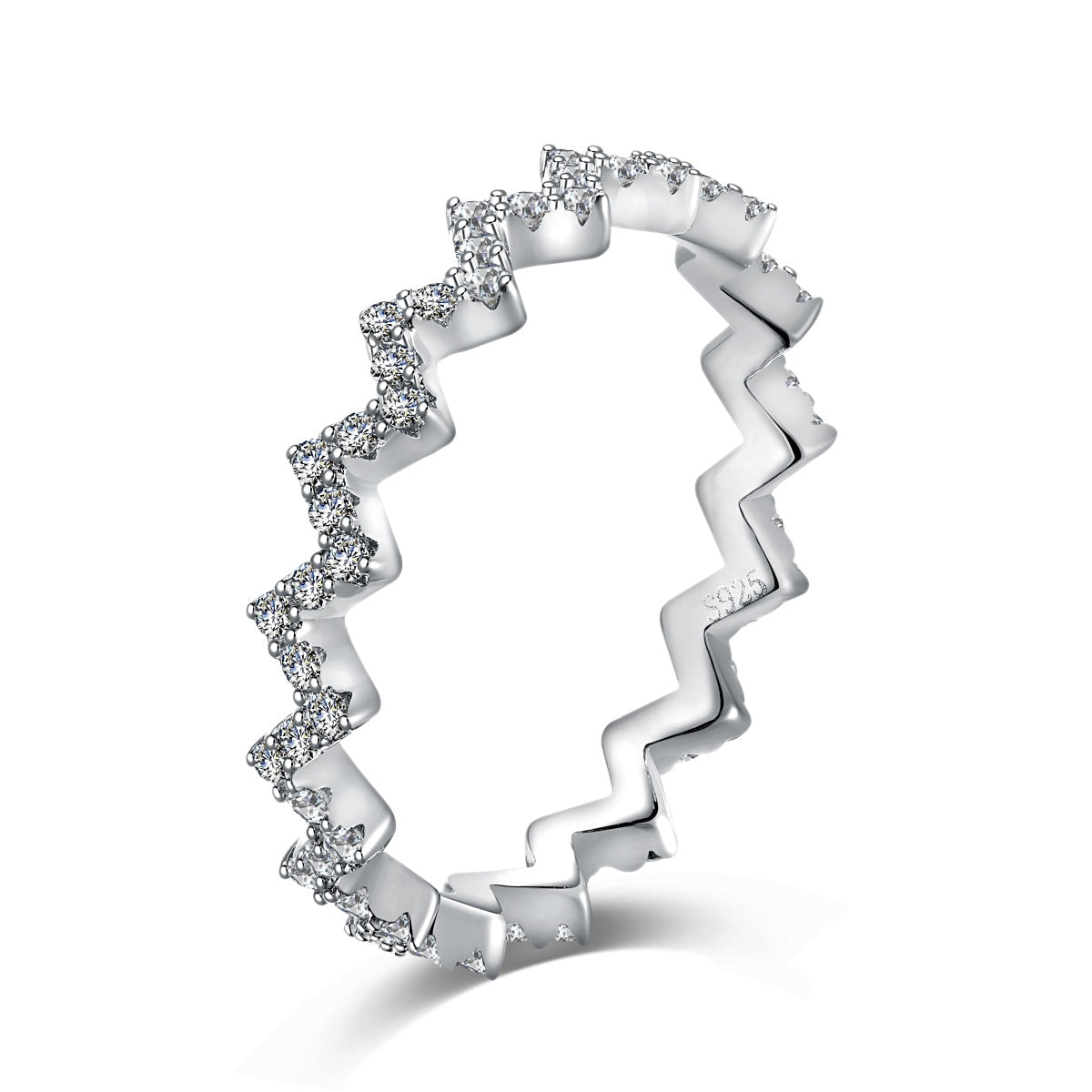 [Marin Jewelry]Delicate Enchanting Wave Shape Daily Ring