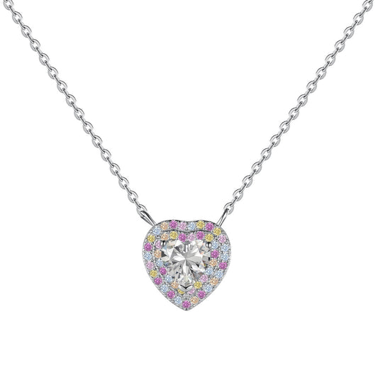 [Marin Jewelry]Exquisite Heart Shape Necklace
