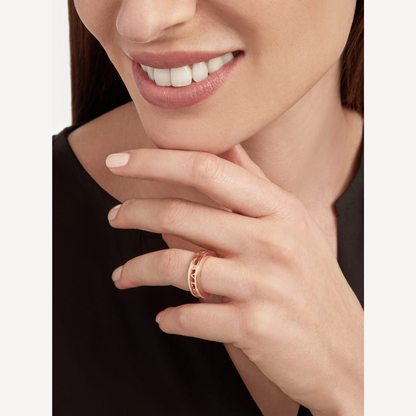 [Marin]ZERO 1 ONE-BAND WITH OPENWORK LOGO SPIRAL RING