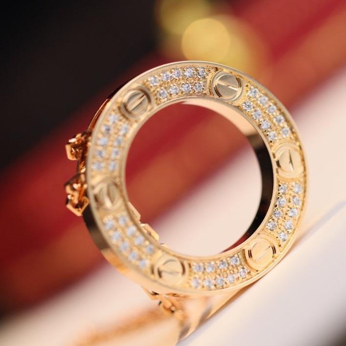 [Marin]COLLIER AMOUR RÉGLABLE OR ROSE