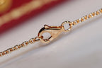 [Marin]LOVE NECKLACE PINK GOLD AND SILVER