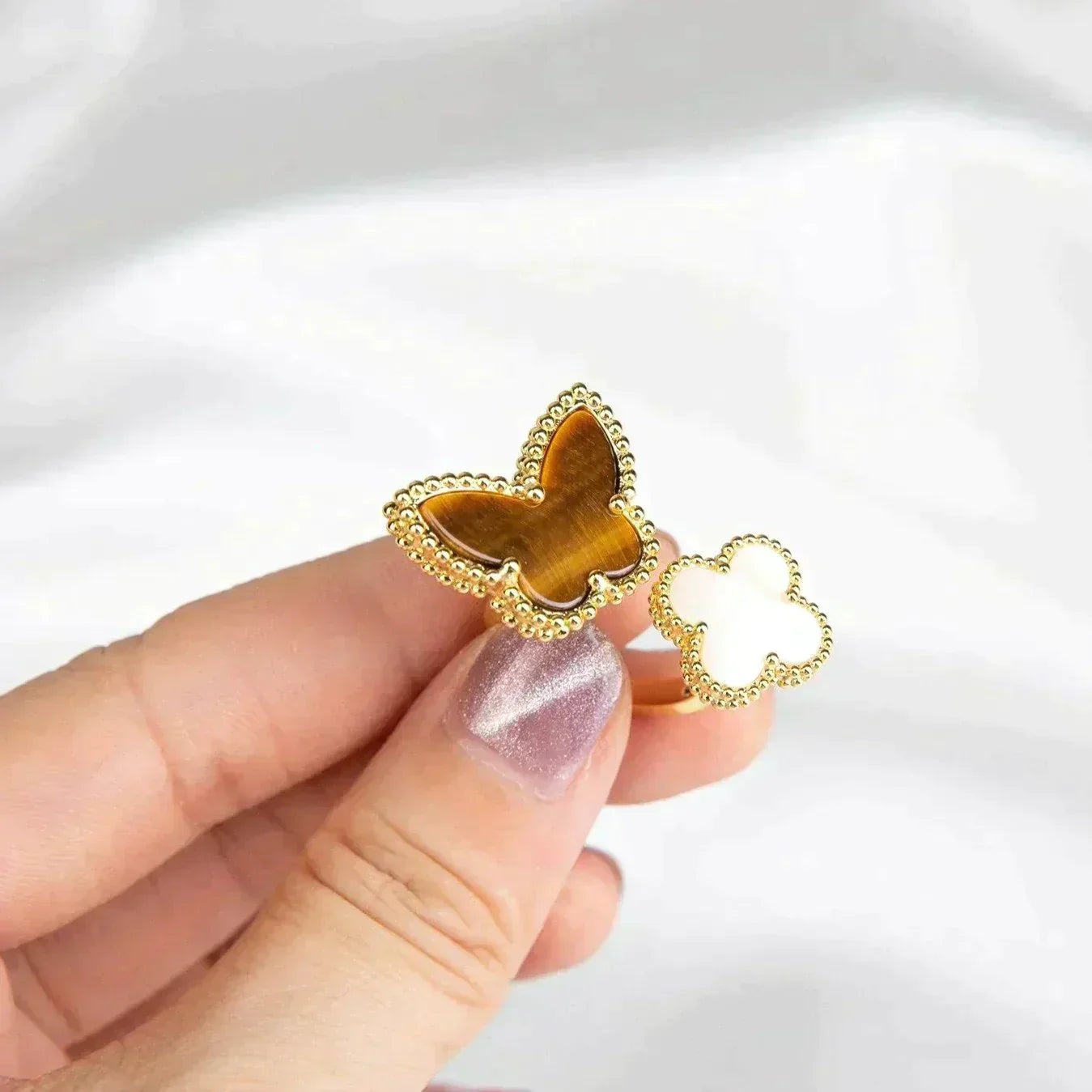 [Marin-Jewelry]LUCKY BETWEEN THE FINGER RING
