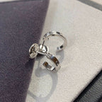 [Marin]LOVE EARRINGS 2.65MM SILVER