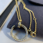 [Marin]JUSTE UN CLOU COLLIER OR DIAMANTS