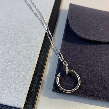 [Marin-Jewelry]JUSTE NECKLACE SILVER