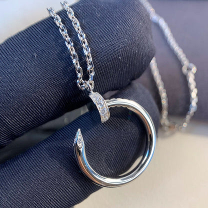 [Marin-Jewelry]JUSTE NECKLACE SILVER