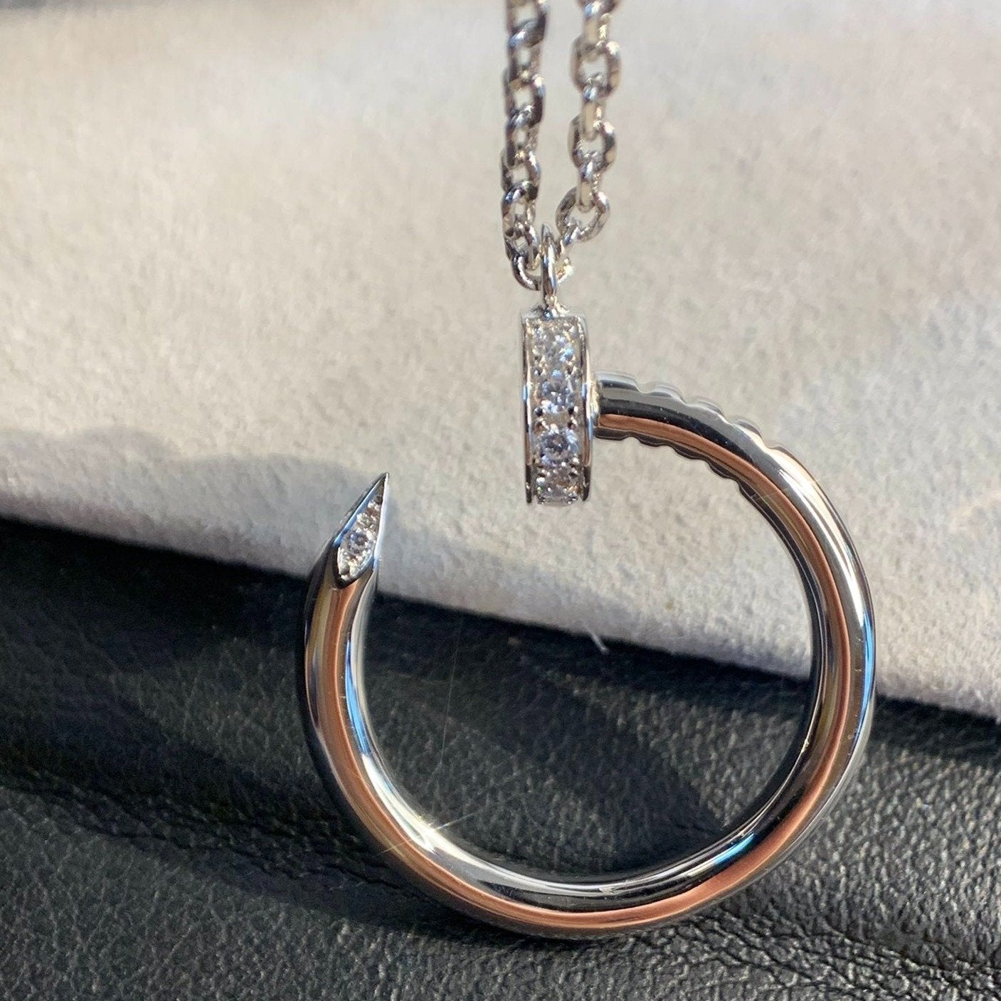 [Marin]JUSTE UN CLOU COLLIER ARGENT