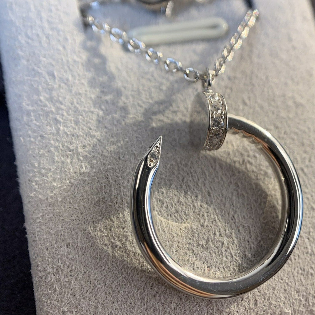 [Marin]JUSTE NECKLACE SILVER