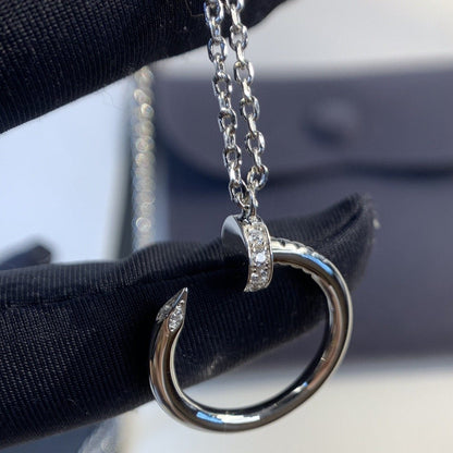[Marin-Jewelry]JUSTE NECKLACE SILVER