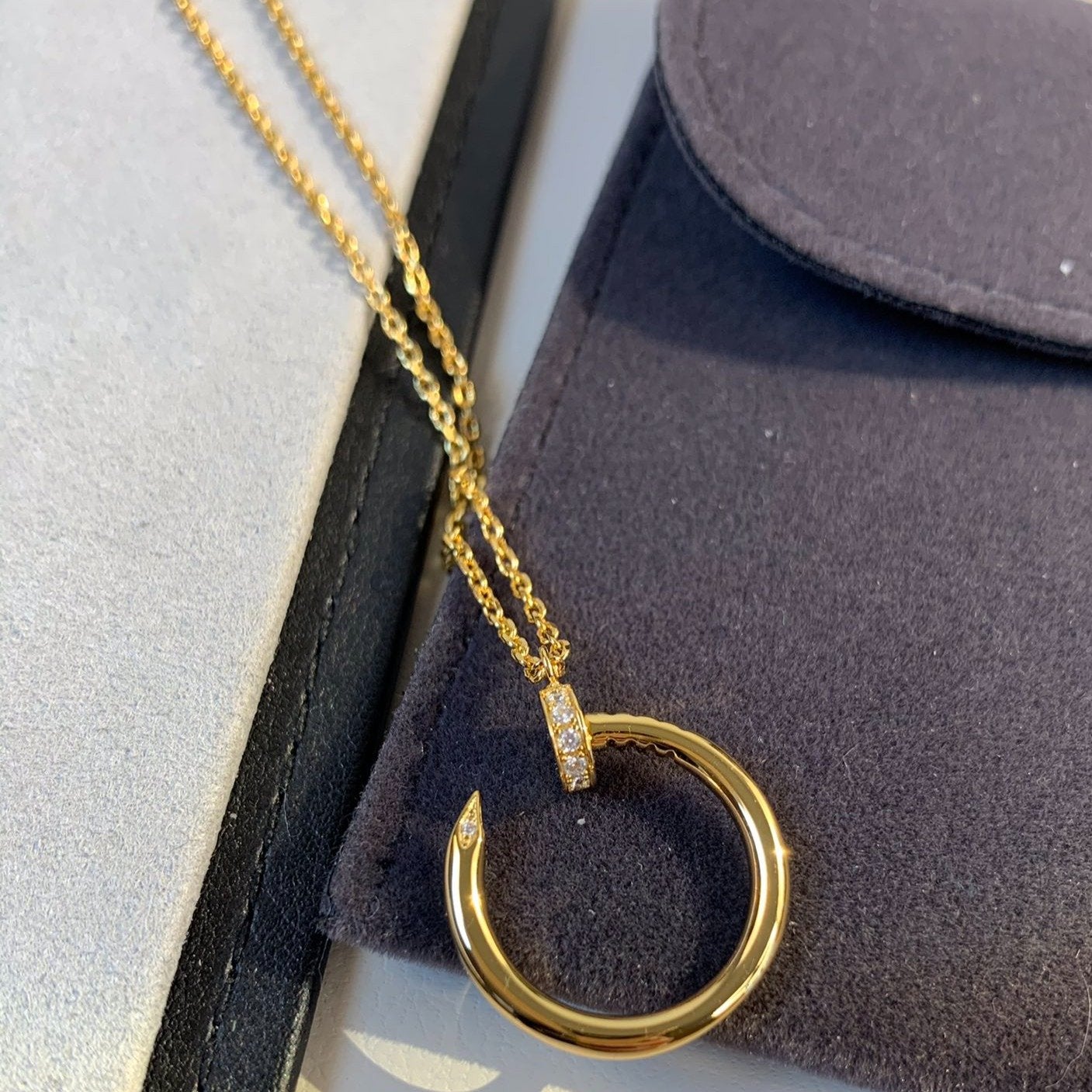 [Marin-Jewelry]JUSTE NECKLACE GOLD