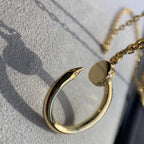 [Marin]COLLIER JUSTE EN OR