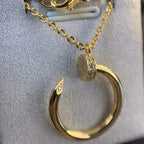 [Marin]COLLIER JUSTE EN OR