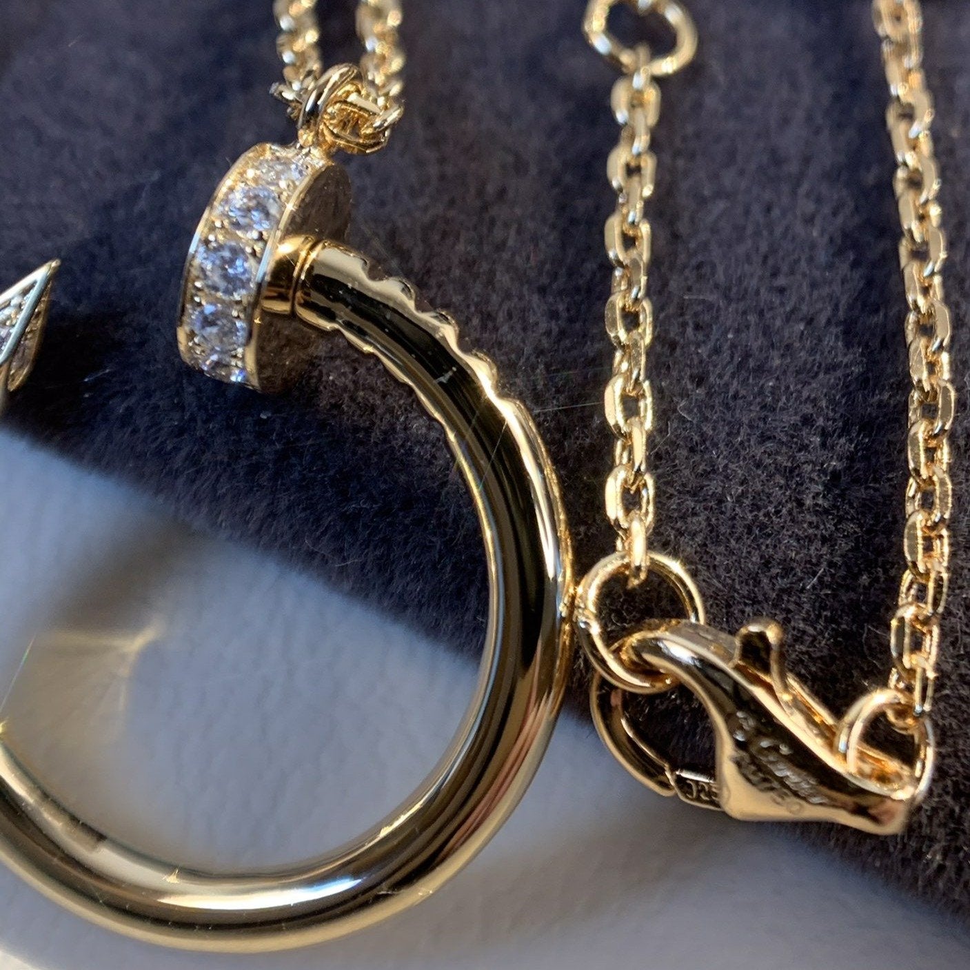 [Marin-Jewelry]JUSTE NECKLACE PINK GOLD