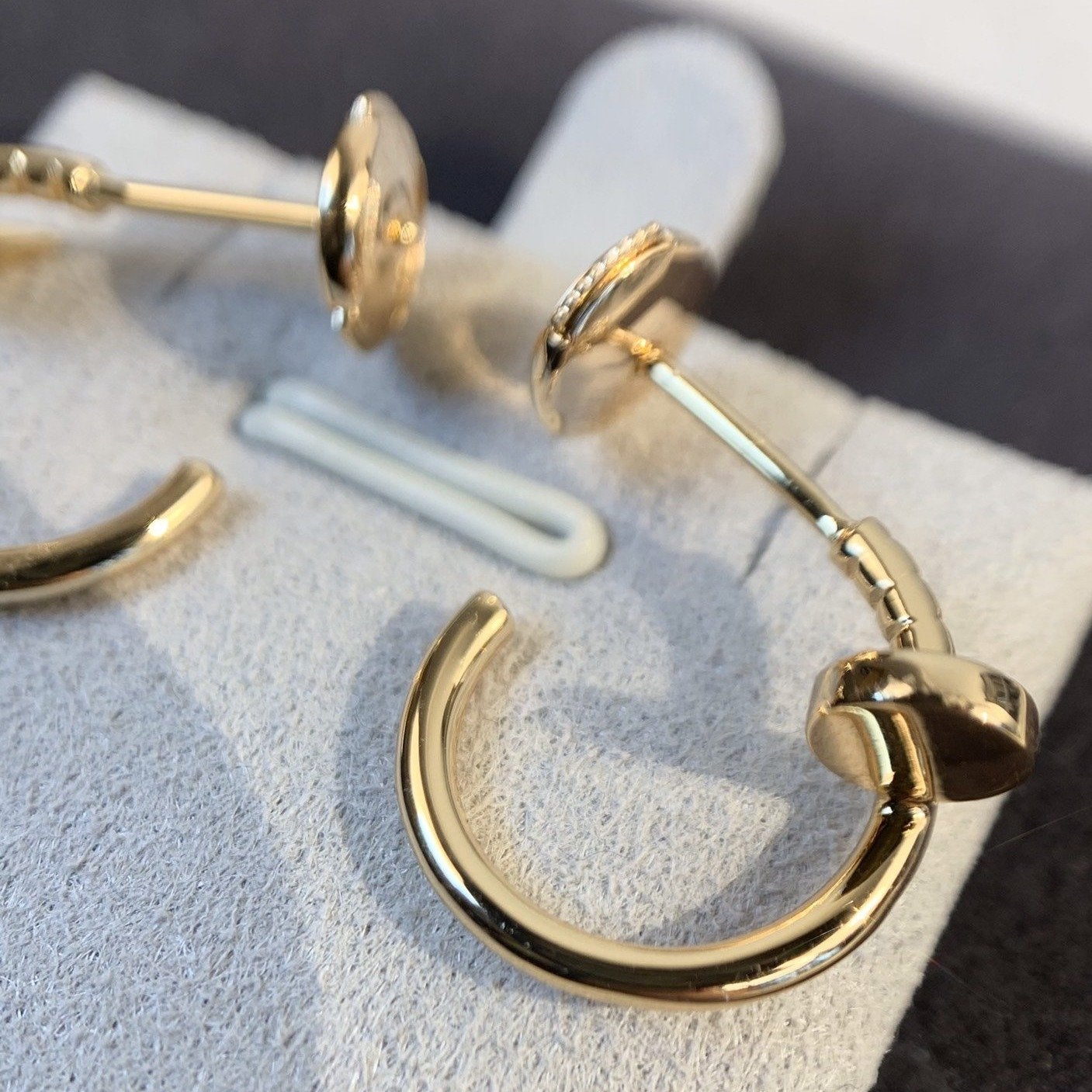 [Marin-Jewelry]JUSTE EARRINGS PINK GOLD
