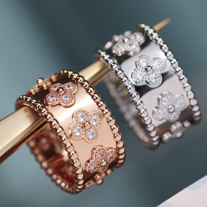 [Marin-Jewelry]CLOVER KALEIDOSCOPE RING 10MM