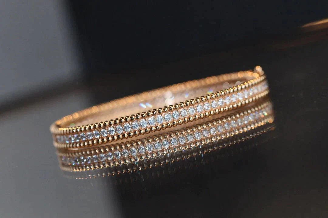 [Marin]ペルレ ダイヤモンド ブレスレット 1連