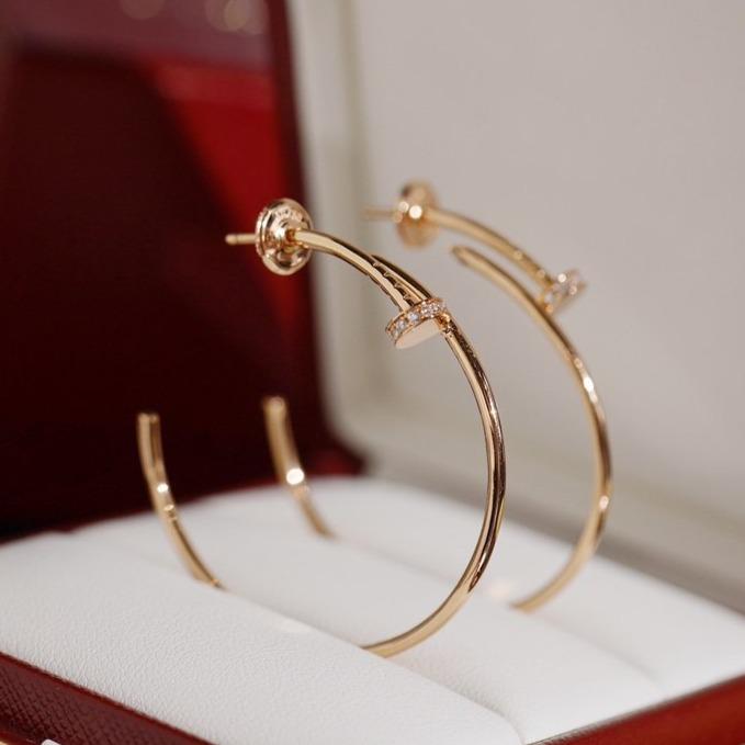 [Marin]JUSTE EARRINGS DIAMONDS 1.8MM