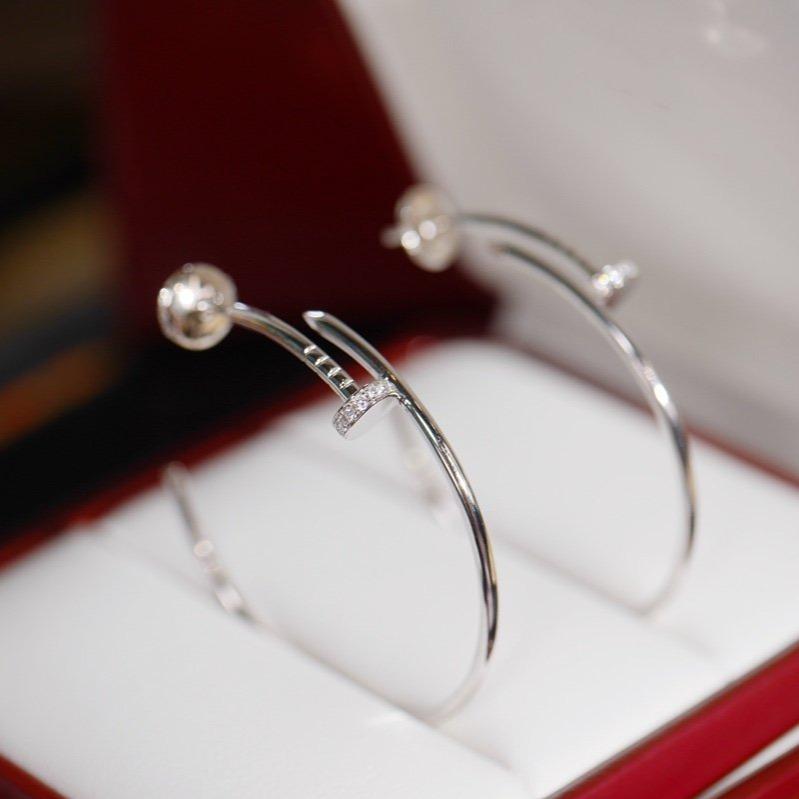 [Marin-Jewelry]JUSTE EARRINGS DIAMONDS 1.8MM