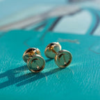 [Marin]LOVE EARRINGS PINK GOLD 10MM