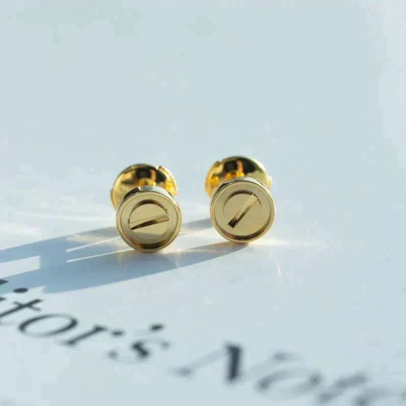 [Marin]LOVE EARRINGS GOLD 10MM