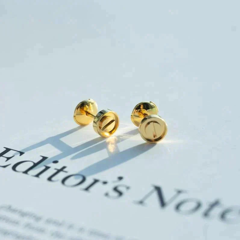 [Marin]LOVE EARRINGS GOLD 10MM